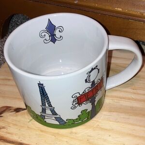 Parisian Charm Multicolor Coffee Mug